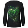 thumbnail image 5 of St Patricks Day Sweatshirts, Long Sleeve Crewneck Sweatshirt for Women, Ladies Loose Casual St. Patrick's Day Printed Sweatshirts Long Sleeved Round Neck Hooded Sweatshirt, 5 of 5