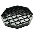 thumbnail image 4 of Cal-Mil Octagonal Black Plastic Drip Tray - 4" L x 4" W, 4 of 5
