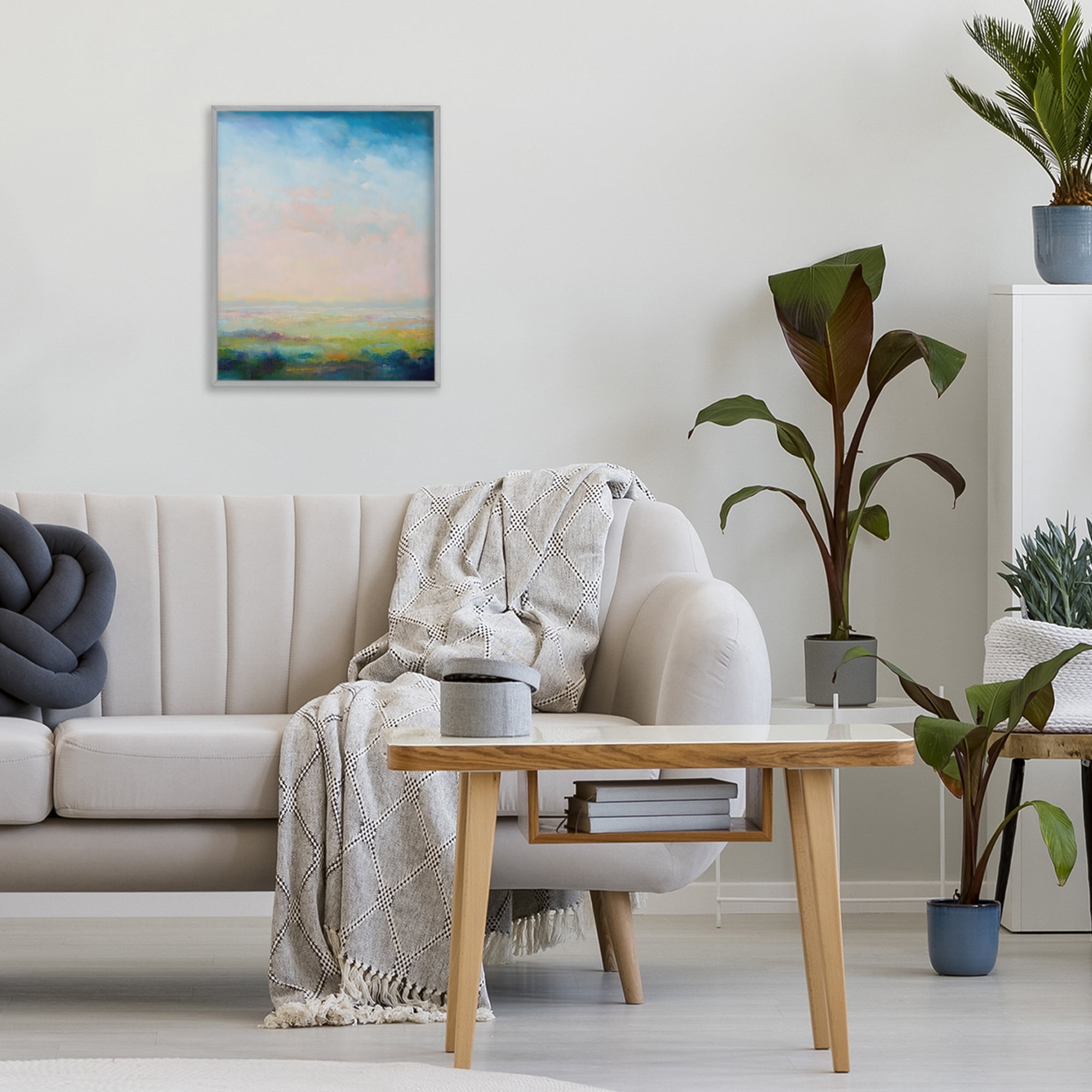 Stupell Industries Mystic Marsh Serenity Gray Framed Giclee Art, design by William McCarthy