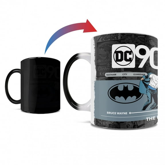 Batman DC 90th Morphing Mugs Heat Change Mug