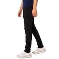 thumbnail image 2 of Replay Zeumar Hyperflex Slim Chinos, Black, 2 of 6