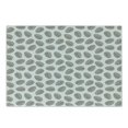 thumbnail image 1 of Tropical Cutting Board, Hand-Drawn Autumn Leaf Pattern Floral Forest Environment Theme, Decorative Tempered Glass Cutting and Serving Board, Small Size, White and Dark Taupe, by Ambesonne, 1 of 1