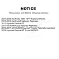 thumbnail image 2 of Transit Auto Front Coated Disc Brake Rotors and Semi-Metallic Pads Kit for Car Kia Forte Hyundai Elantra GT Veloster Forte5 Koup KGF-100448, 2 of 11