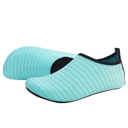 

Beach Shoes Lightweight for Snorkeling Surfing Kayaking Lake Blue 3XS Thick Sole