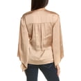 thumbnail image 2 of Ramy Brook womens  Emelia Blouse, L, Brown, 2 of 2