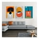 thumbnail image 3 of Set Cuadros Africanas Abstracto Moderno En Canvas Minimalist, 3 of 4