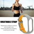 thumbnail image 4 of Replacement Wristband For Mi Band 7, Full Protection Soft Silicone Smart Bracelet Strap With Adjustable Closure Buckle, 4 of 8