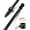 black 6ft-1, variant on 6ft Carbon Fiber Flag Pole For Outside House - Porch Flagpole 1 Inch Diameter Rustproof 360° Rotating Rings & Stainless Steel Carabiners Included All Weather