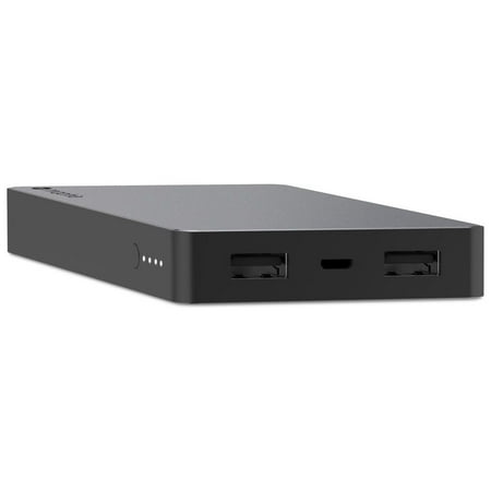 mophie - Powerstation 6000 mAh Portable Charger for USB devices - Gray
