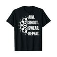 thumbnail image 1 of T-Shirt Joueur de Fléchettes Amusement Problème de Fléchettes - Blanc - L, 1 of 4