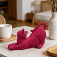 thumbnail image 5 of WUJGXI Modern Minimalist Prone Cat Resin Ornament Light Living Room Room Animal Home Decoration, 5 of 6