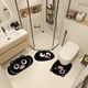 thumbnail image 1 of Juego de tres alfombrillas divertidas para baño | Alfombrilla absorbente de diatomeas | Alfombrilla antideslizante de secado rápido con estampados de gato, cerdo e hipopótamo | Alfombrilla multiusos, 1 of 5