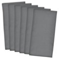 thumbnail image 1 of Paños de cocina tejidos planos grises DII Juego de 6 Design Imports, 1 of 2