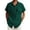 Green, variant on Hawaiian Shirt for Men Short Sleeve Lapel Button Down Solid Color Beach T-Shirt Casual Cool Vacation T Shirt Summer Shirts Men
