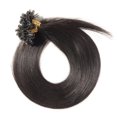 thumbnail image 4 of MY-LADY 100S Nail U Tip Fusion 100% Remy Human Hair Extensions Keratin Pre Bonded Hairpiece Straight 0.5g/s, #1B Natural Black, 16inch, 4 of 10