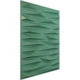 thumbnail image 2 of 19 5/8"W x 19 5/8"H Enterprise EnduraWall Decorative 3D Wall Panel, Universal Pearl Metallic Sea Mist (Covers 2.67 Sq. Ft.), 2 of 6