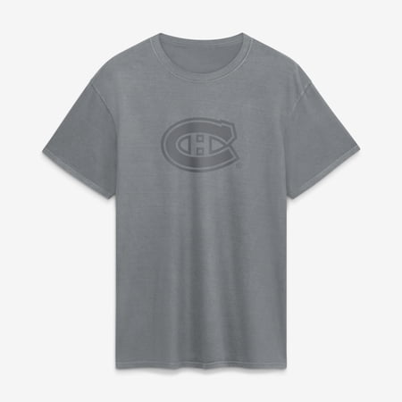 Men's Fanatics Gray Montreal Canadiens Core Beach Wash T-Shirt
