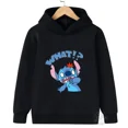 thumbnail image 3 of Sudadera con capucha divertida de Disney Stitch para Navidad de los años 90, ropa de dibujos animados para niños, niñas y niños, sudadera con capucha de Lilo y Stitch, top informal para bebé, 3 of 5