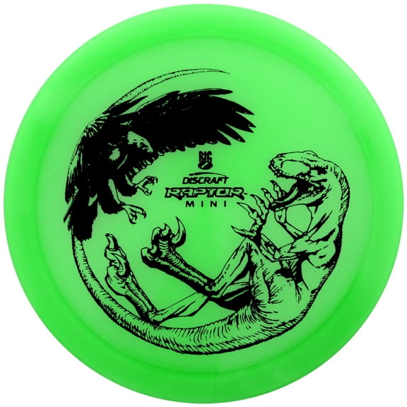 Discraft Mini Big Z Raptor Mini Golf Disc - Colors Will Vary