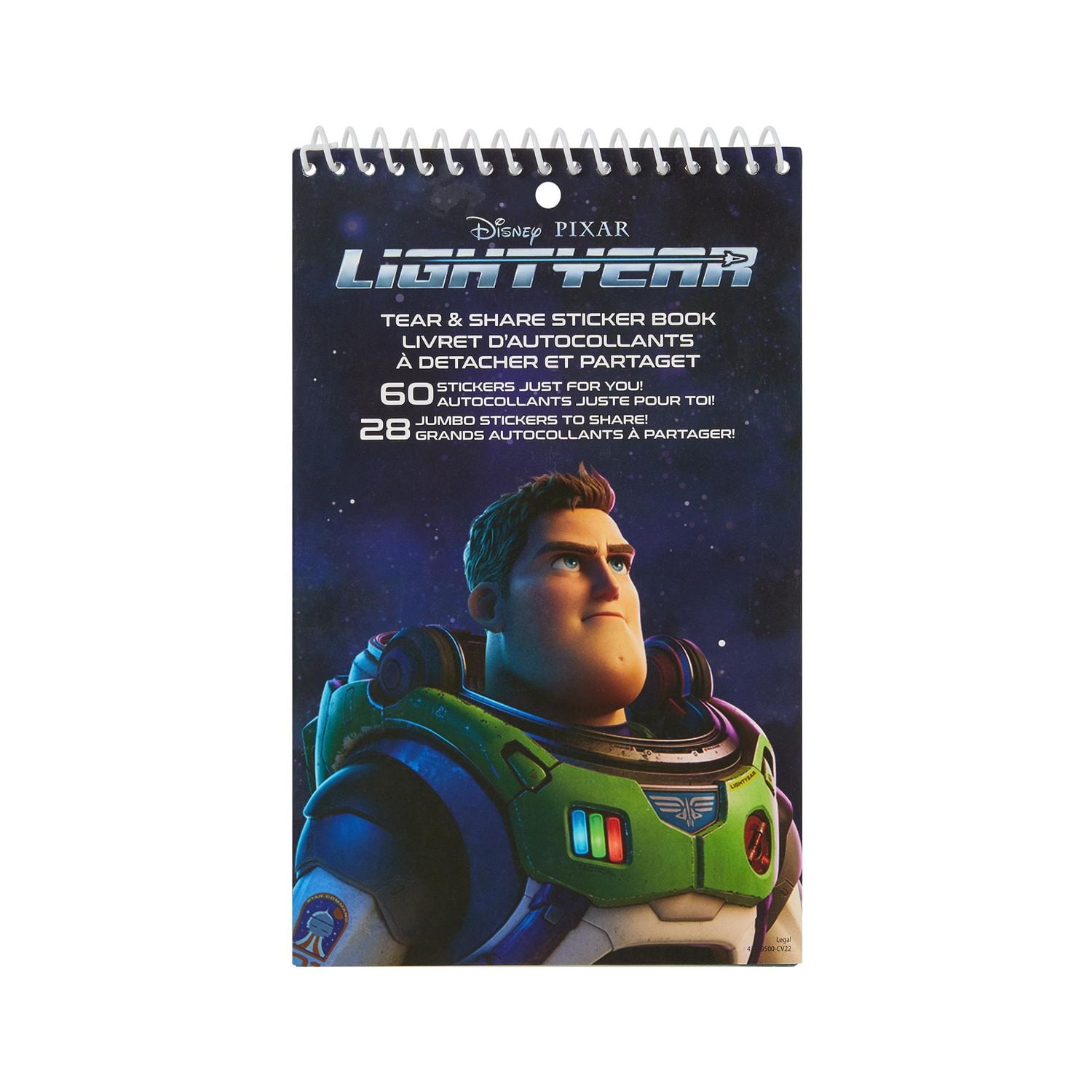 Lightyear Tear & Share Sticker Book
