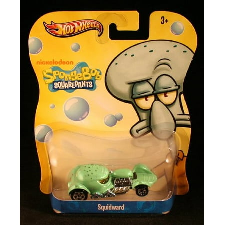 Squidward Hot Wheels Spongebob Squarepants DIE Cast Vehicle Car Nickelodeon