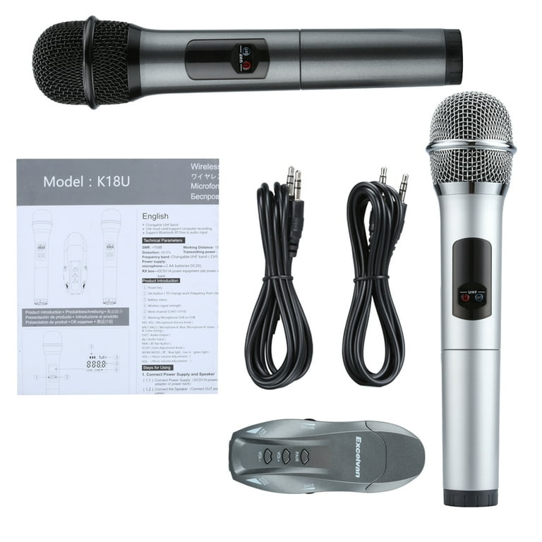 Excelvan wireless microphone sales