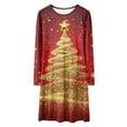 thumbnail image 4 of yocbz Baby Christmas Dress Toddler Baby Girl Christmas Dress Santa Claus Dress Princess Dress Cute Christmas Outfit Red,Size for 11-12 Years, 4 of 5