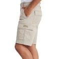 thumbnail image 3 of UNIONBAY Men's Relaxed Fit Flex Waist Cargo Short (Tan, 36), 3 of 4