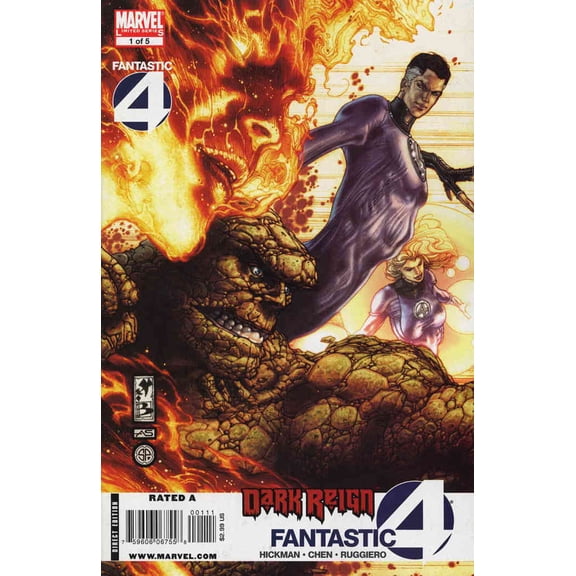 Dark Reign: Fantastic Four #1 VF ; Marvel Comic Book