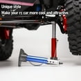 thumbnail image 3 of RC Car Jack Stand, Easy To Use Simulation RC Jack  for SCX10 90046 D90 RC Crawler Red,Green,Blue, 3 of 7