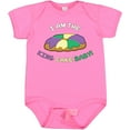 thumbnail image 3 of Inktastic I Am the King Cake Baby Boys or Girls Baby Bodysuit, 3 of 5