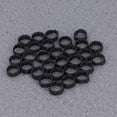 thumbnail image 3 of Miangastore 30PCS Wig Accessories Hair Extensions Crimp Rings Hair Braids Dreadlock Beads Cuffs Clips (Black), 3 of 8