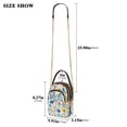 thumbnail image 2 of FORMRS Crossbody Bag for Women Quilted Travel Shoulder Cell Phone Purse with Chain Strap Handbag, Blue Wildflower Pattern, 2 of 7