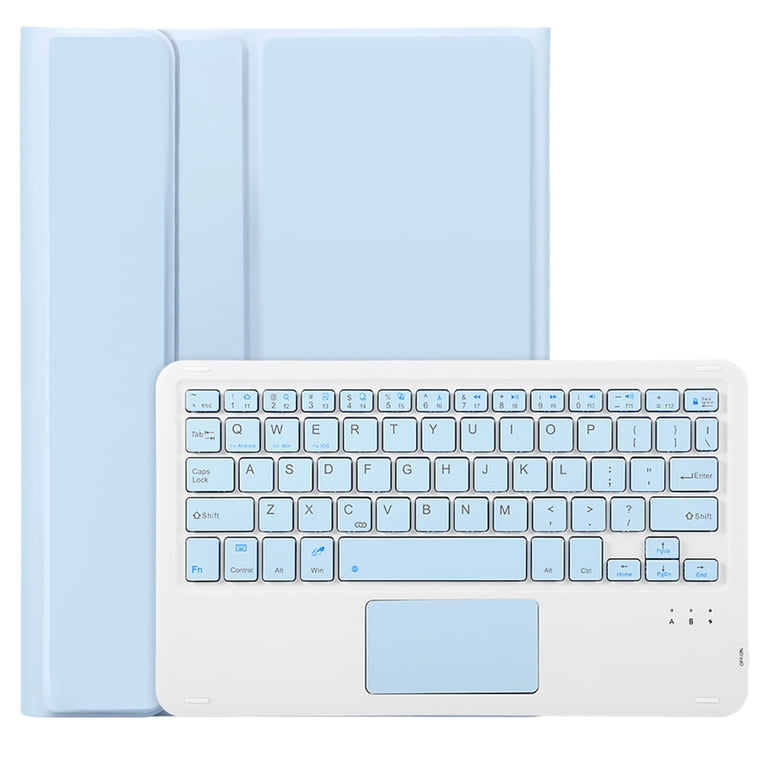 Shockproof Smart Stand Case with Pencil Holder Bluetooth Touchpad