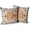 Boho-9, variant on Boho Throw Pillow Covers 20x20 inch Set of 2 Burnt Orange Yellow Terracotta Rust Colored Throw Pillows Boho Home Decor for Bedroom Living Room Couch & Sofa (No Inserts)