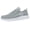 Grey, variant on Stylago Women Men Summer Walking Shoes Breathable Mesh Sneakers Arch Support Running Shoe Comfortable Running Sneaker Black Size 12