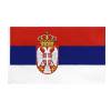 thumbnail image 1 of 90 X 150 CM Bandera de Serbia Bandera del país Colores vibrantes Decoración de fiesta temática de Serbia, 1 of 9
