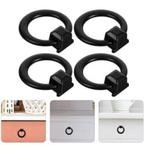 SOPOTUTU Furniture Hardware Handle Ring Drawer Pulls Minimalist 4Pcs