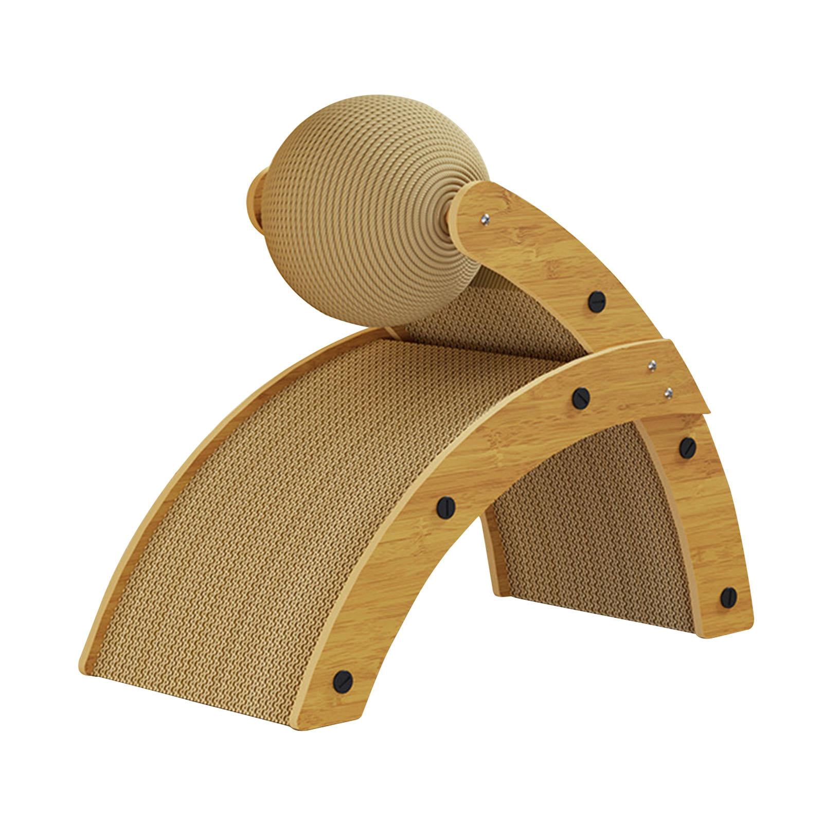 Cat Scratcher Pad Corrugated Paper Scratch Ball for Nail Grinding Cat Playing 25.6cmx51.7cmx49.5cm