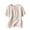 #0115-Beige, variant on Pounoo Solid Color Cotton Linen Tops for Women Crewneck Button Front Short Sleeve Shirts Casual Loose Fit Basic Tee Gift