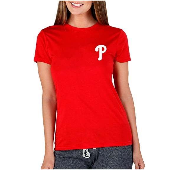 Women's Concepts Sport Red Philadelphia Phillies Marathon Knit Top