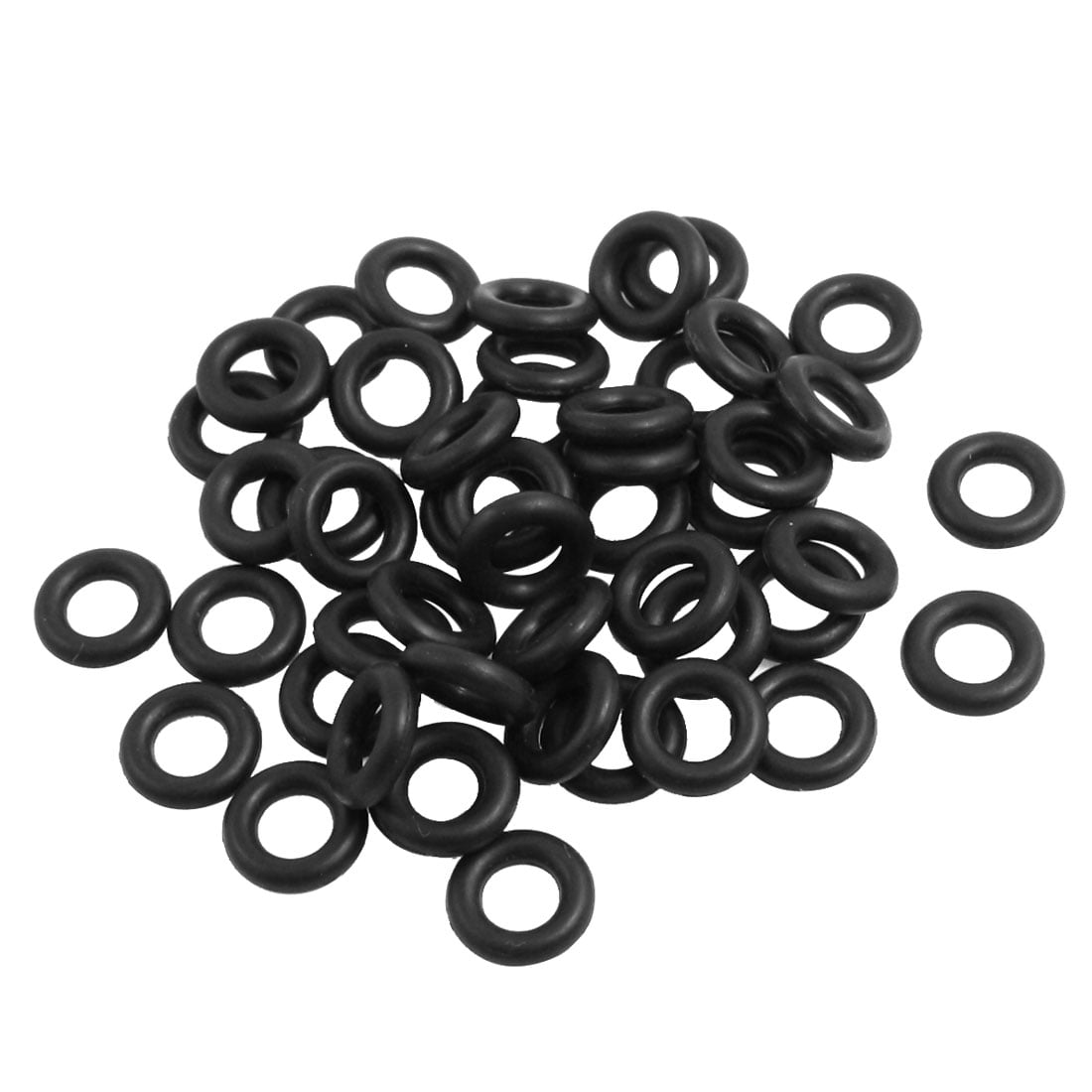 20 Joints Toriques 10x6x2 Mm En Caoutchouc Nitrile Noir - Marque Uxcell, Pour étanchéité