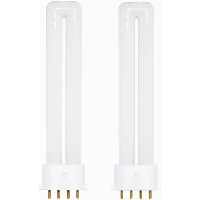 czcpp-9W Ampoule Fluorescente Base 2G7, Ampoule de Remplacement pour Satco S8365, CF9DS/E/841, Ampoule Lanterne Coleman, Rayovac F9w-1, Lanterne de Tâche, 4100K 2G7 Ampoule 4Pin pour Lanternes Traditionnelles