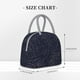 thumbnail image 2 of Disketp Navy Dark Blue Bolsa Térmica para Almuerzo, Lonchera con Abertura Amplia y Gran Capacidad, Organizador Reutilizable para Mujeres, Hombres y Adultos, 2 of 6