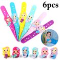 thumbnail image 1 of 6PCS Slap Bracelet Star Mermaid Decorative Slap Band Party Props for Christmas, 1 of 10