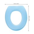 thumbnail image 2 of 2Pcs Bathroom Toilet Pads EVA Toilet Mats Toilet Cushions Thicken Toilet Covers, 2 of 4
