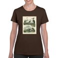 thumbnail image 1 of Heron And Crane T-Shirt Women -Sydenham Edwards Designs, Female Small, 1 of 4