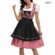 thumbnail image 4 of Sonducket Vestido de Oktoberfest para mujer, delantal a cuadros, vestidos de camarera, cómodo Cosplay, fiesta de carnaval, cerveza, traje de Pijama Negro S, 4 of 6