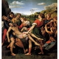 thumbnail image 3 of Raphael 12x12 Black Modern Framed Museum Art Print Titled - The Entombment, 3 of 5