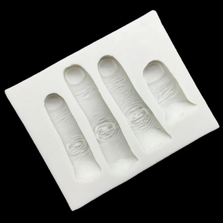 

Creative Fondant Chocolate Mould Pudding Halloween Finger Sugarcraft Mold Silicone Mold Baking Mould